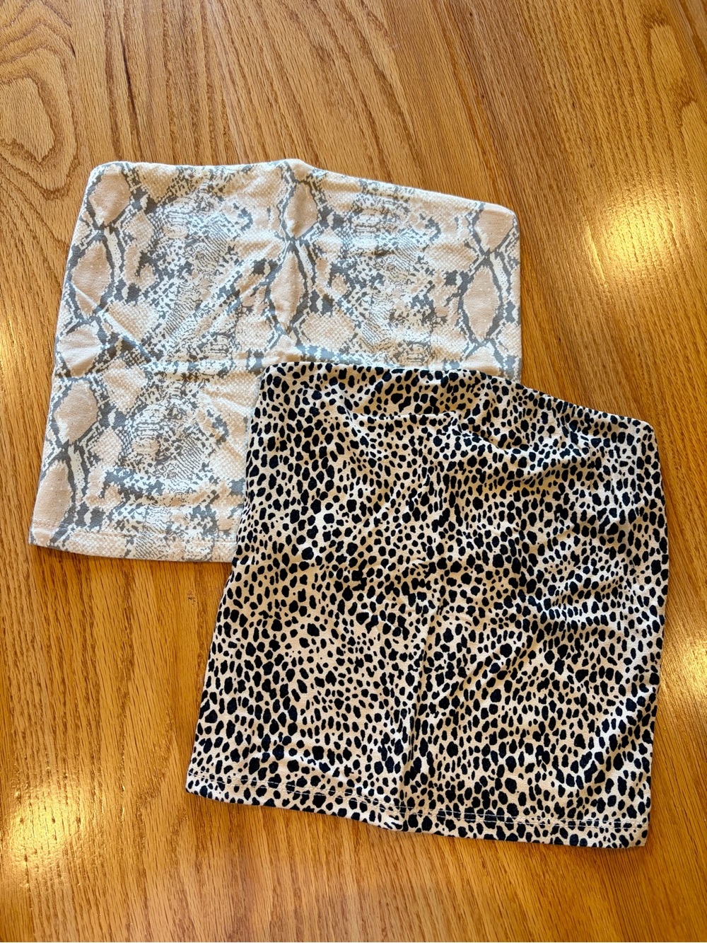 American Eagle bundle of animal print tube tops
